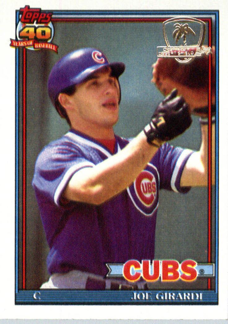 1991 Joe Girardi #214