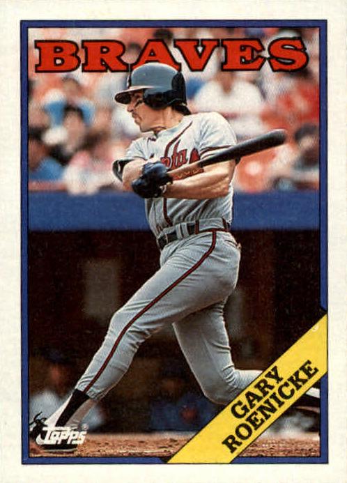 1988 Topps Gary Roenicke #523 card