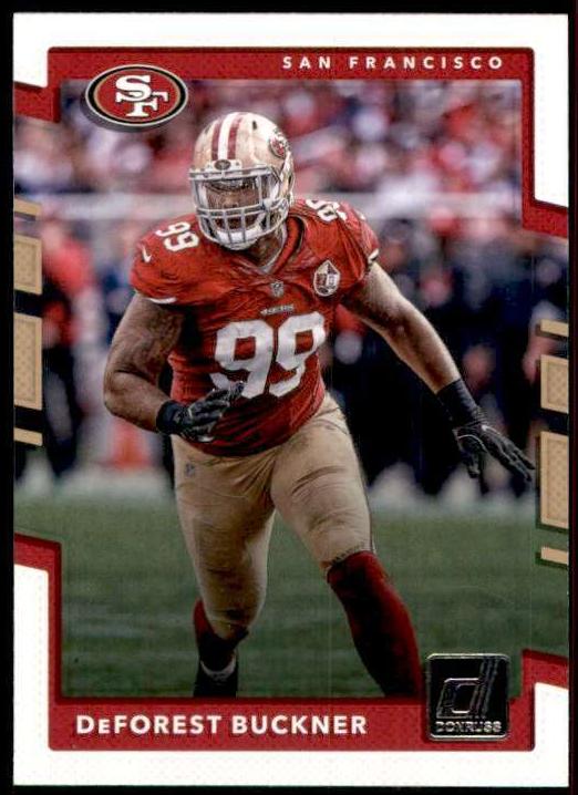 2017 Panini Donruss DeForest Buckner #54 card