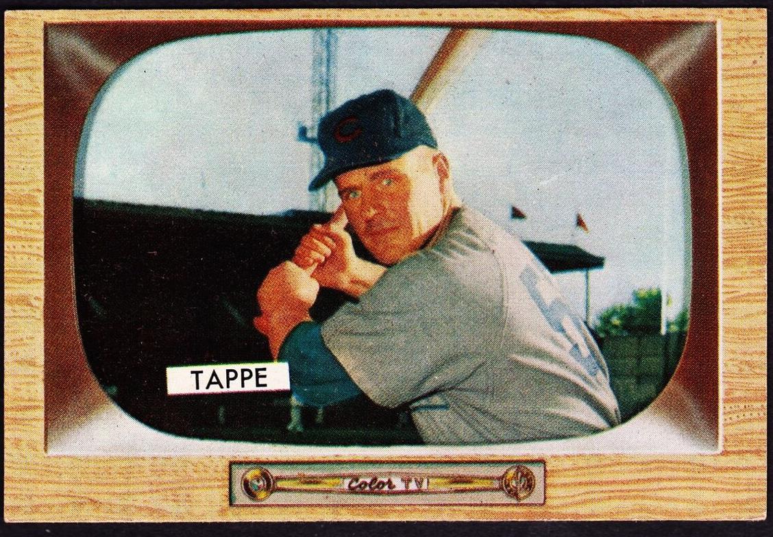 1955 Bowman Elvin Tappe #51 card