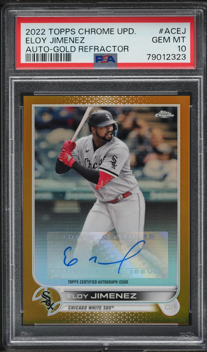 2022 Topps Chrome Update Baseball Gold Eloy Jimenez #AC-EJ