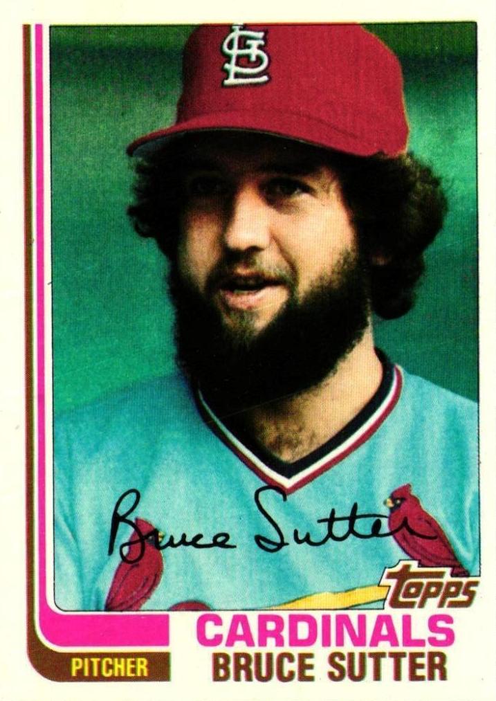 1982 Topps Bruce Sutter #260 card