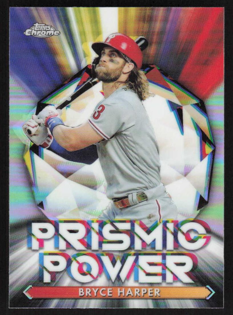 2021 Topps Chrome Bryce Harper #PP-4 card