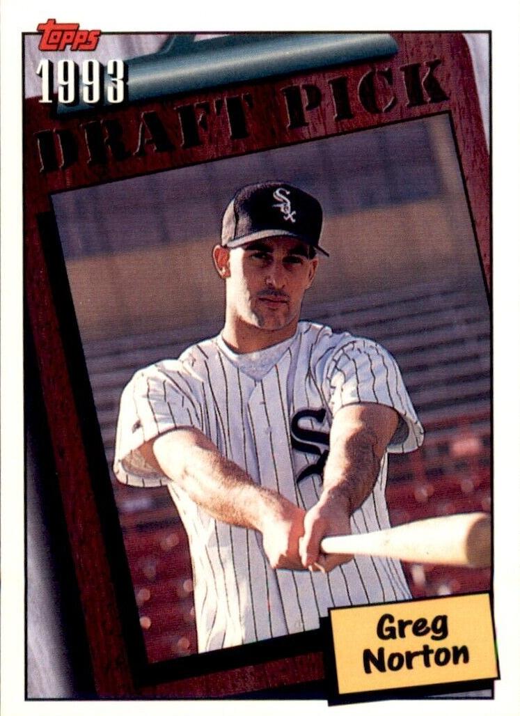 1994 Topps Greg Norton #758 card