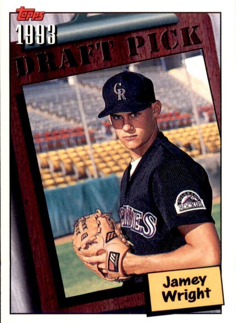 1994 Topps Jamey Wright #744 card