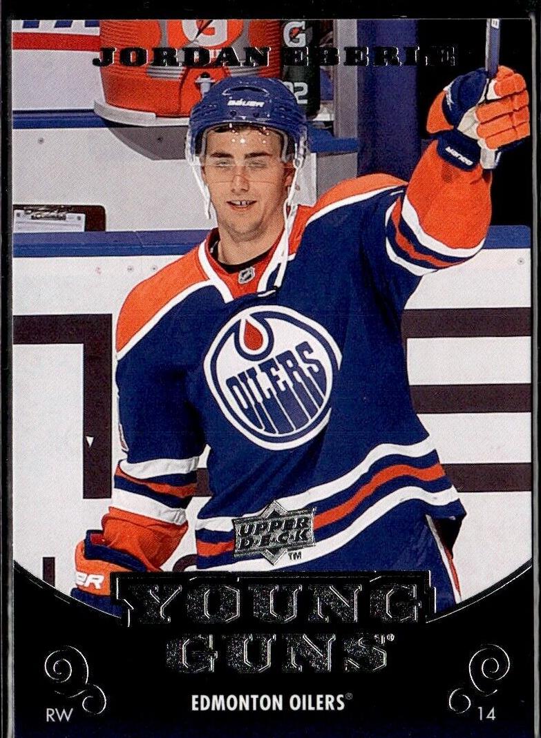2010 Upper Deck Jordan Eberle #220 card