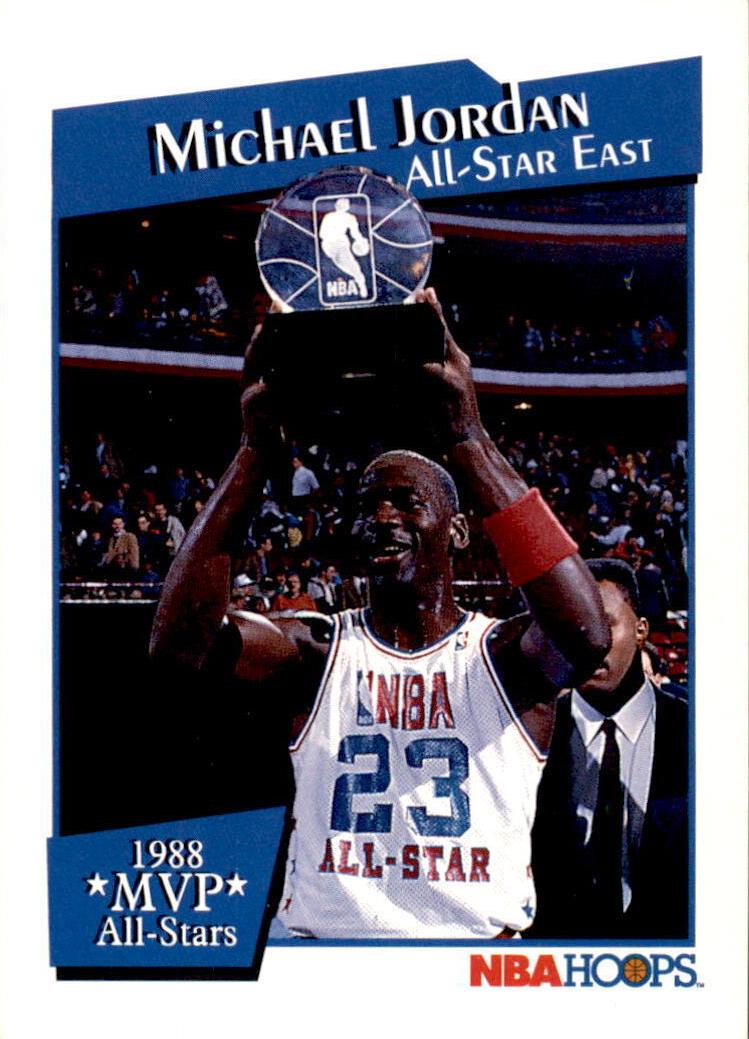 1991 Hoops All-Star MVP's Michael Jordan #IX card