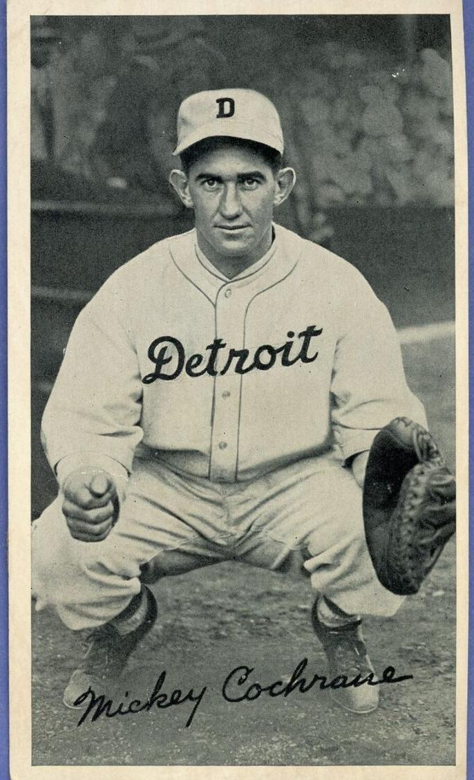 1934 Mickey Cochrane #NNO