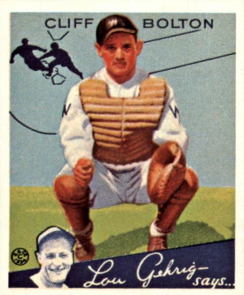 1934 Cliff Bolton #65