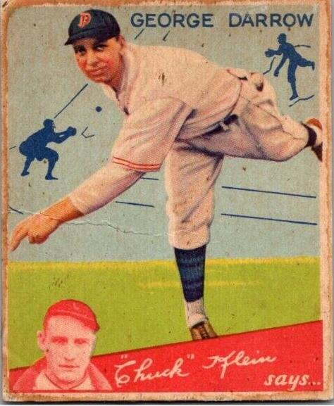1934 George Darrow #87