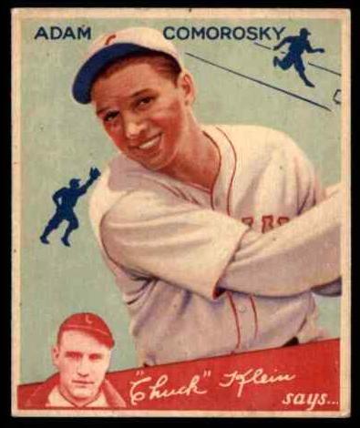 1934 Adam Comorosky #85