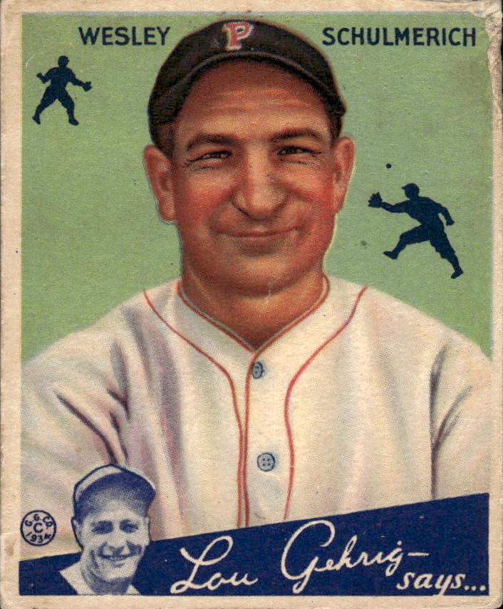 1934 Wesley Schulmerich #54