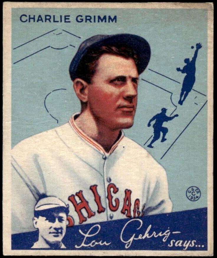 1934 Charlie Grimm #3