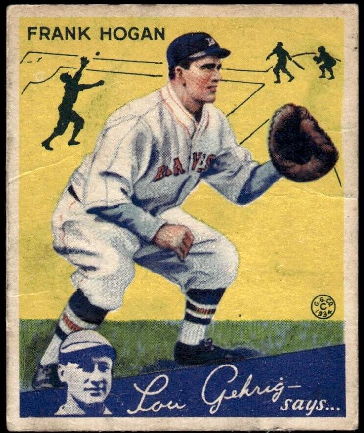 1934 Frank Hogan #20