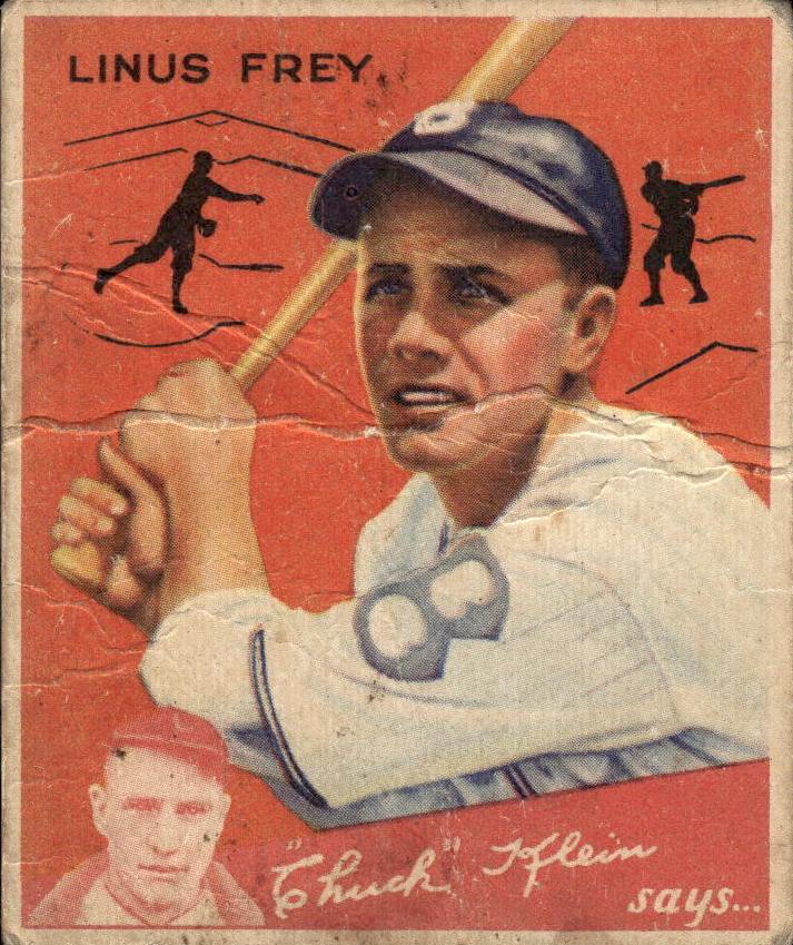 1934 Linus Frey #89