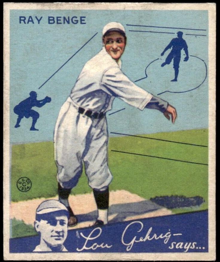 1934 Ray Benge #24