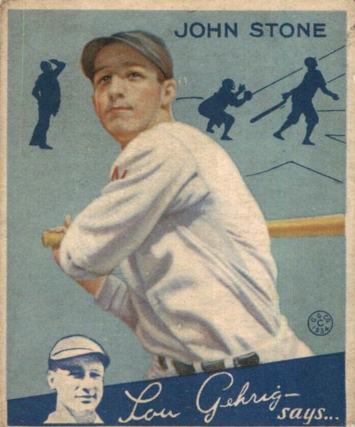 1934 John Stone #40