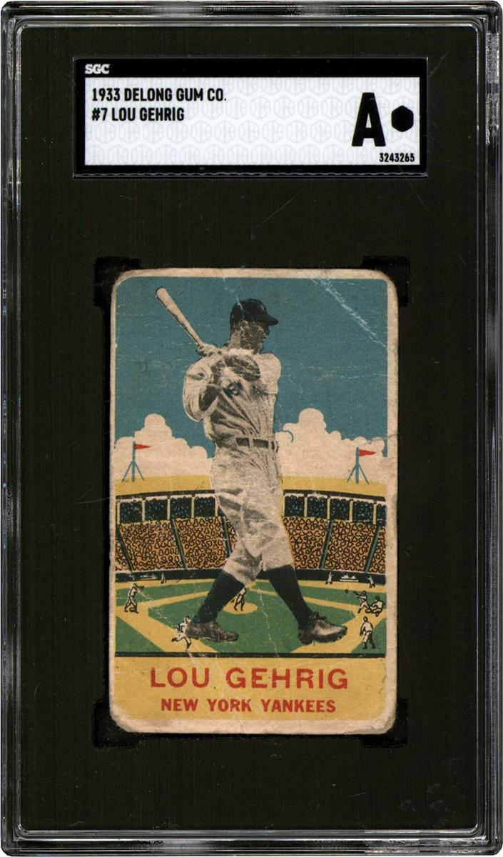 1933 Lou Gehrig #7