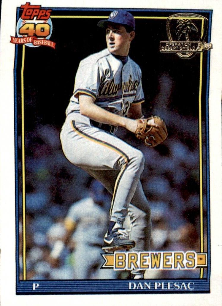 1991 Dan Plesac #146