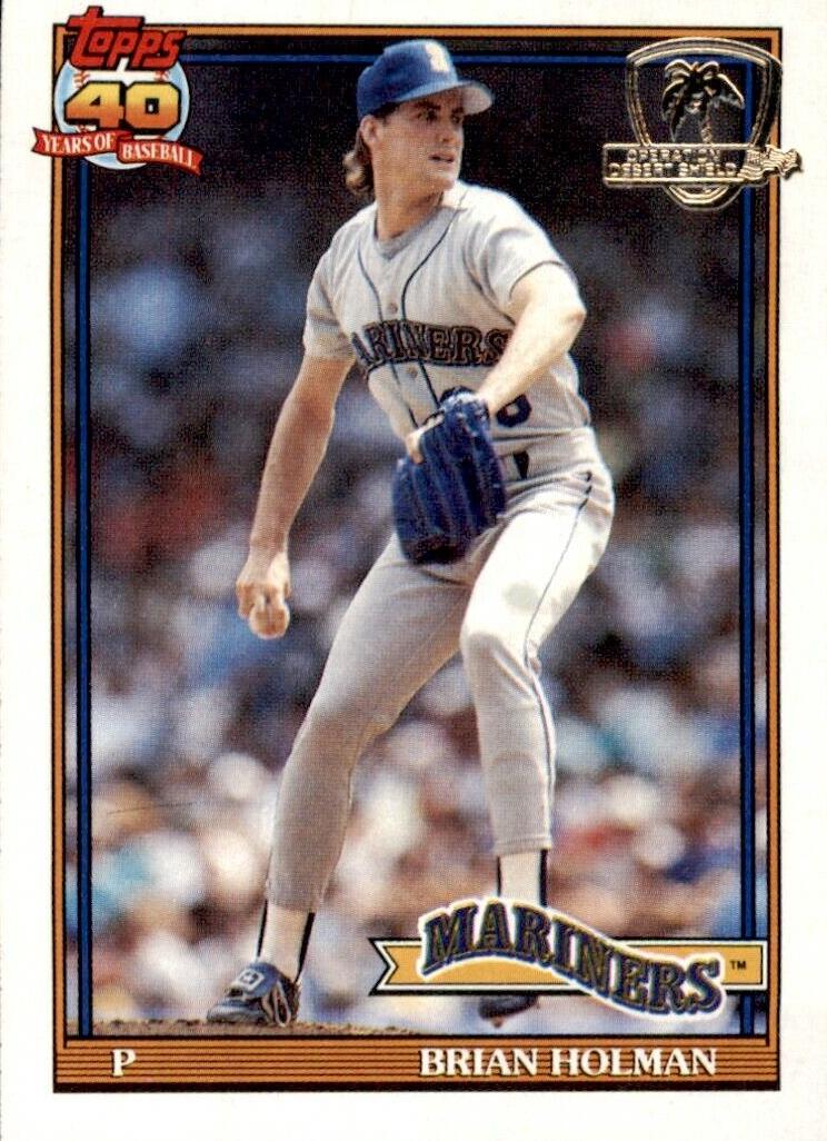 1991 Brian Holman #458