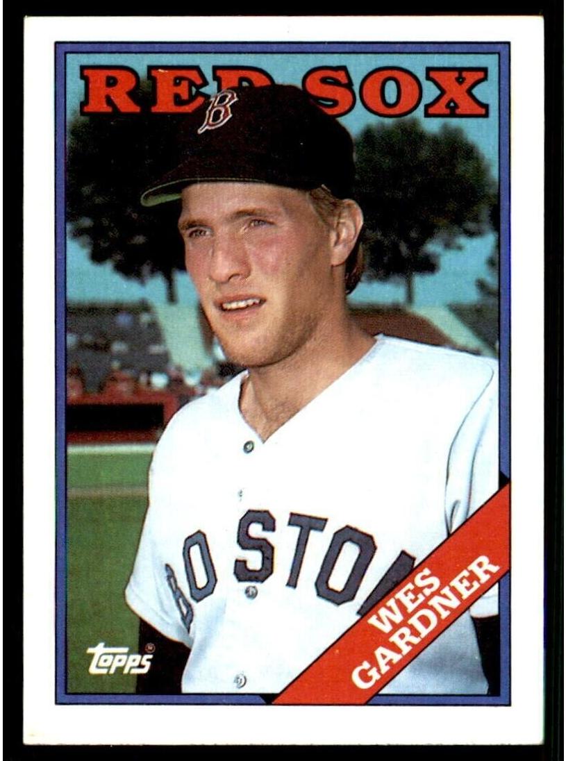 1988 Topps Wes Gardner #189 card