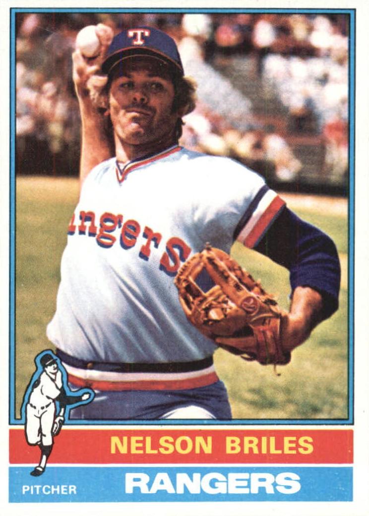 1976 Topps Nelson Briles #569 card