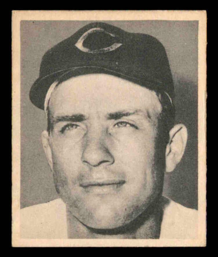 1948 Bowman Johnny Wyrostek #44 card