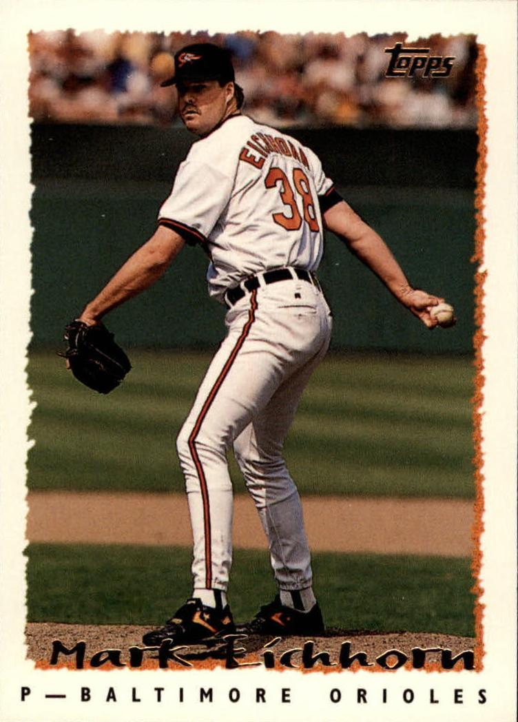 1995 Topps Mark Eichhorn #563 card