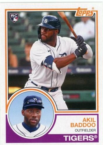 2021 Topps Archives Akil Baddoo #141 card