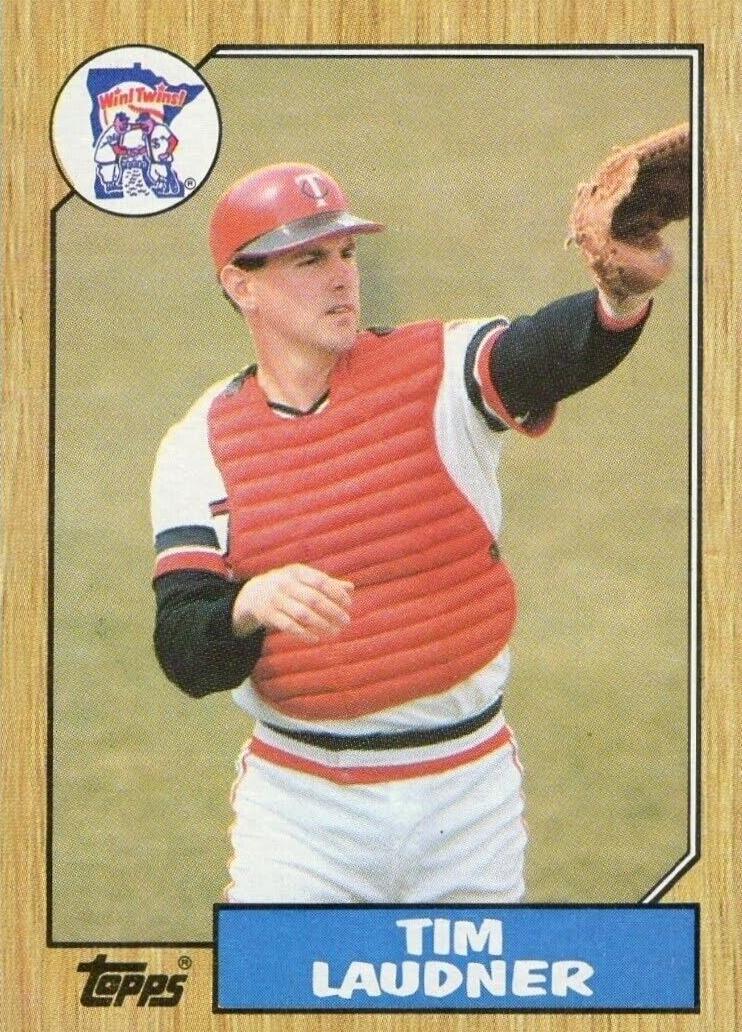 1987 Topps Tim Laudner #478 card