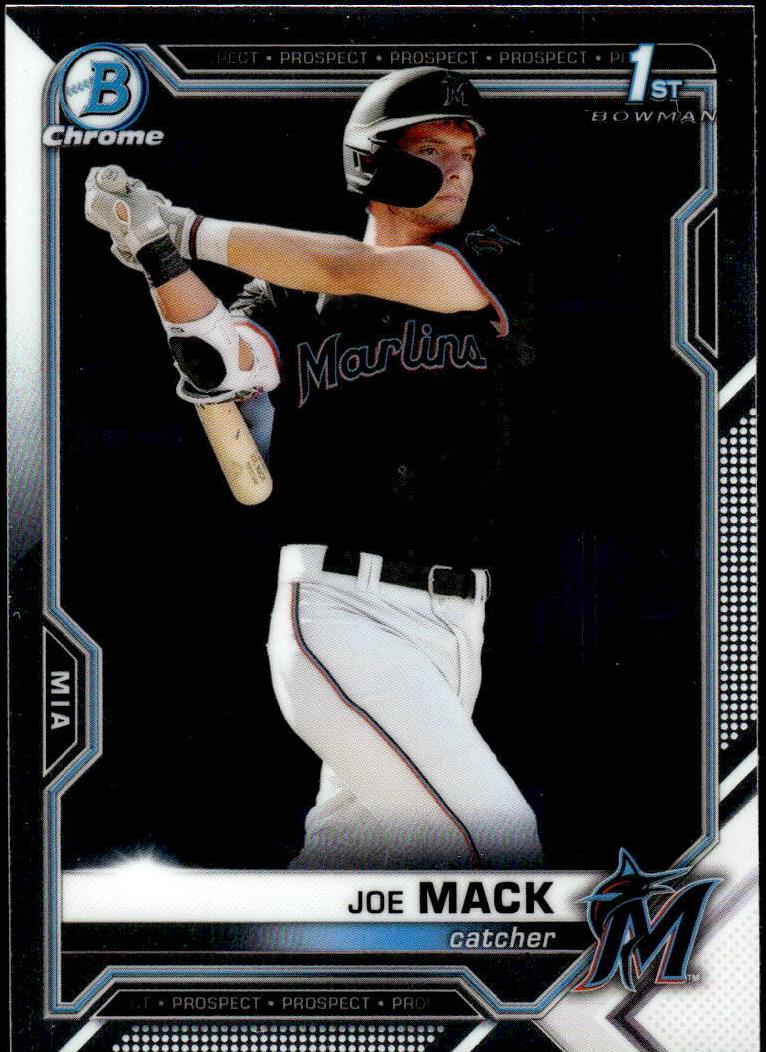 2021 Bowman Draft Chrome Joe Mack #BDC-159 card