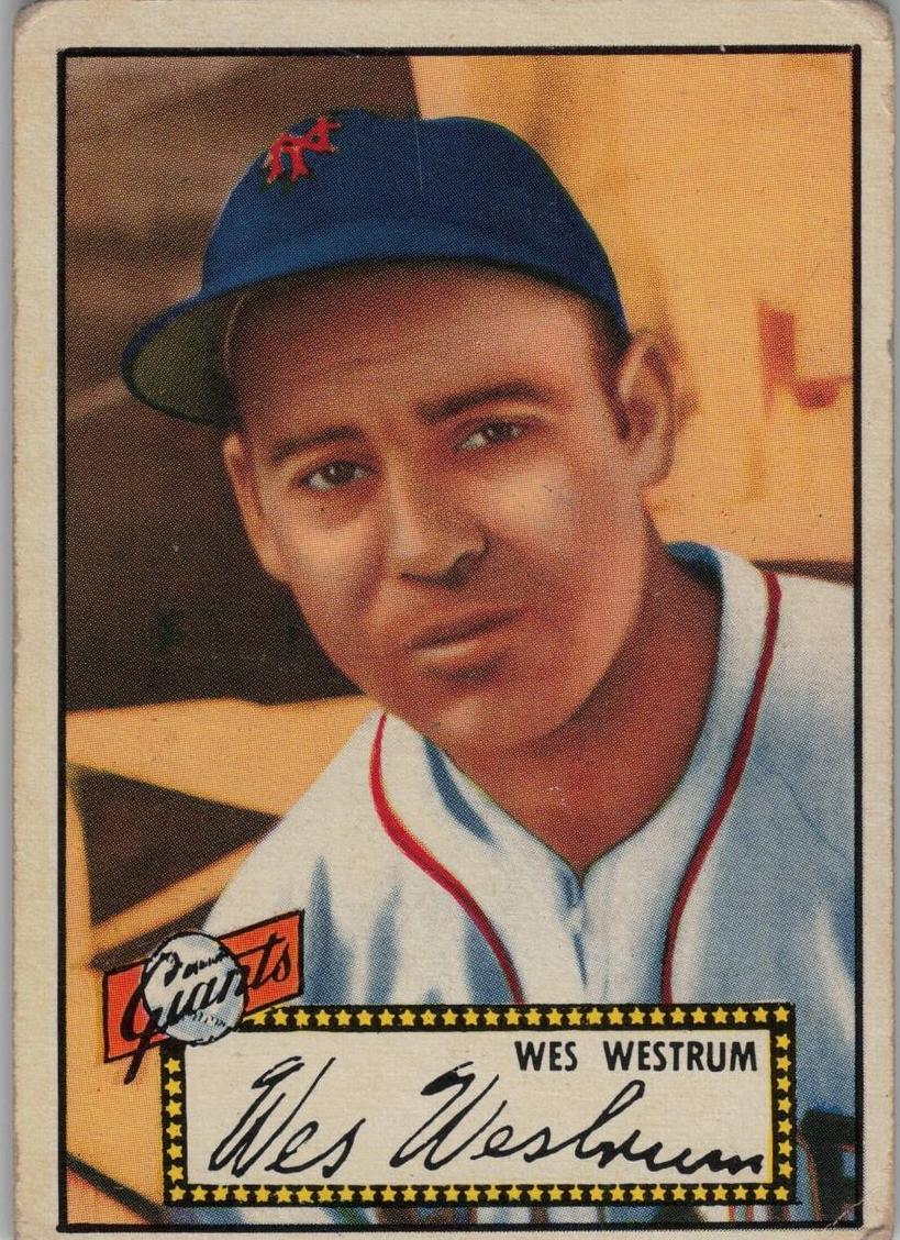 1952 Wes Westrum #75