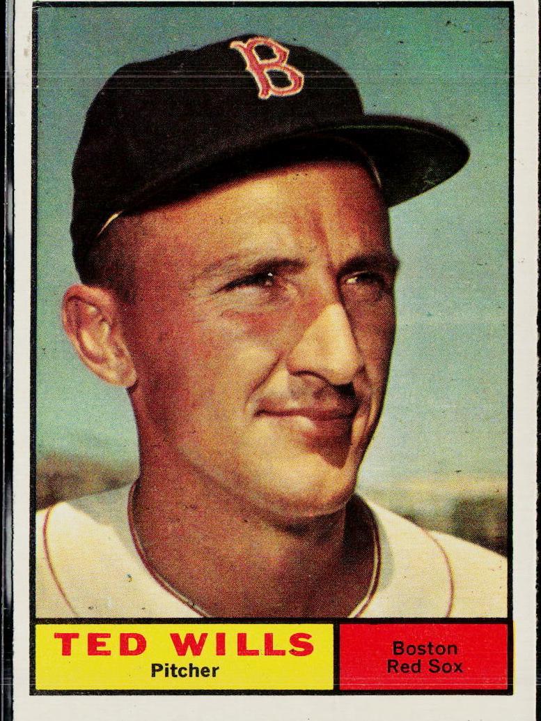 1961 Topps Ted Wills #548 card