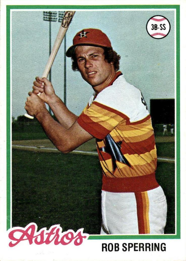 1978 Topps Rob Sperring #514 card