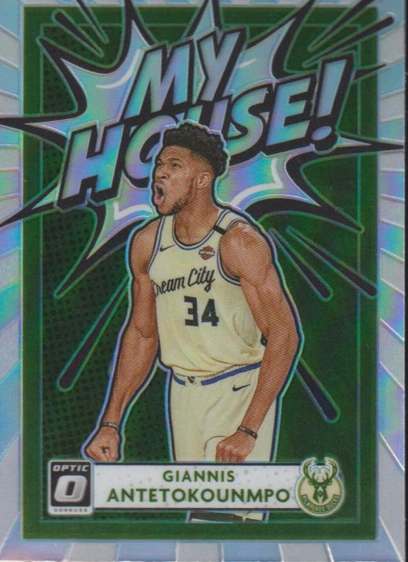 2020 Donruss Optic Giannis Antetokounmpo [Holo] #2 card
