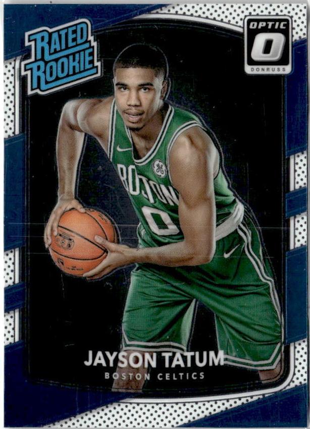 Jayson Tatum 2017 Donruss Optic Basketball