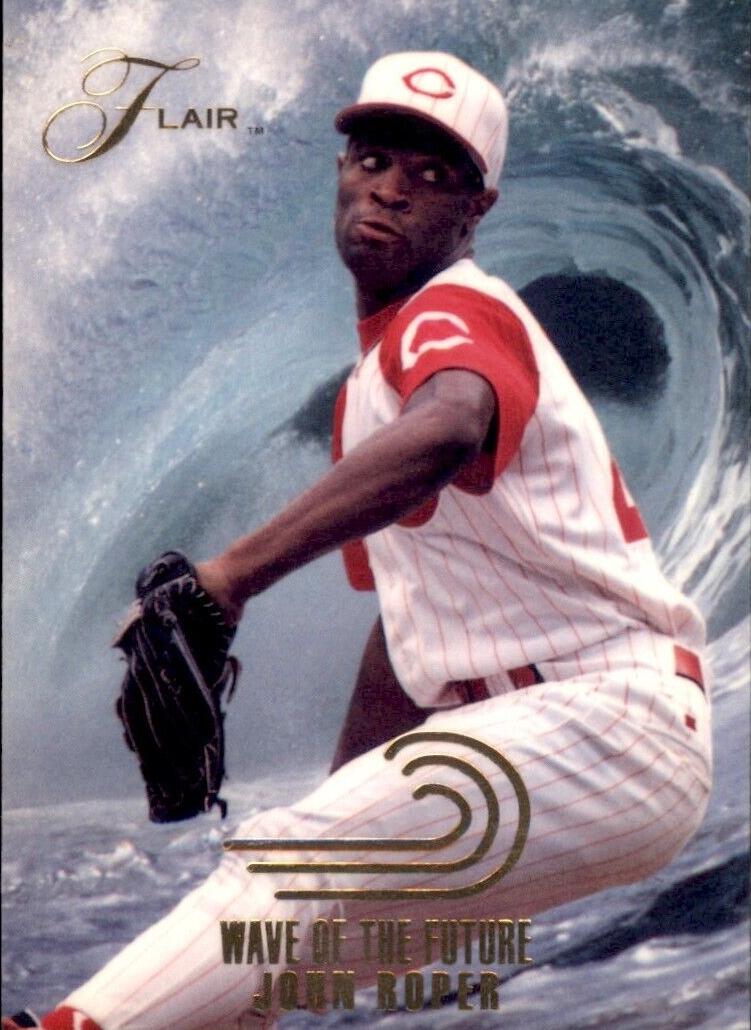 John Roper 1993 Flair Wave of the Future Baseball