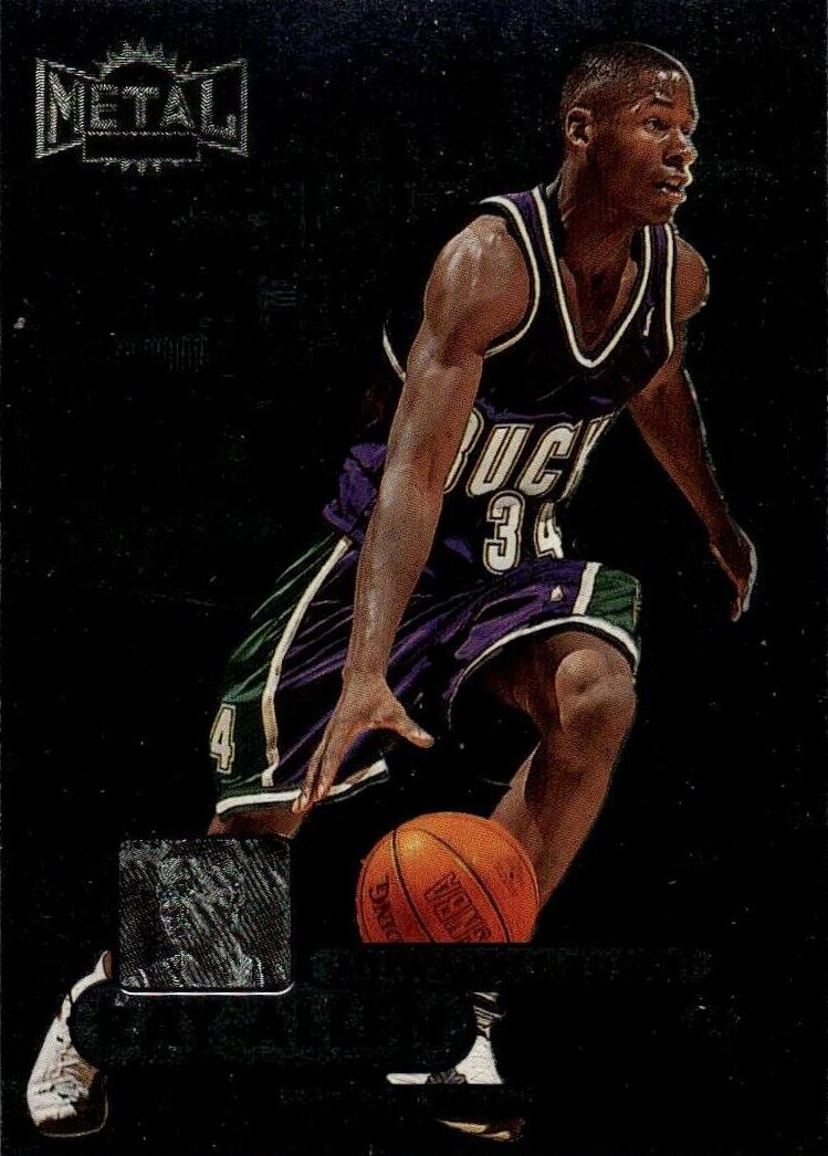 1997 Metal Universe Championship Ray Allen #22 card