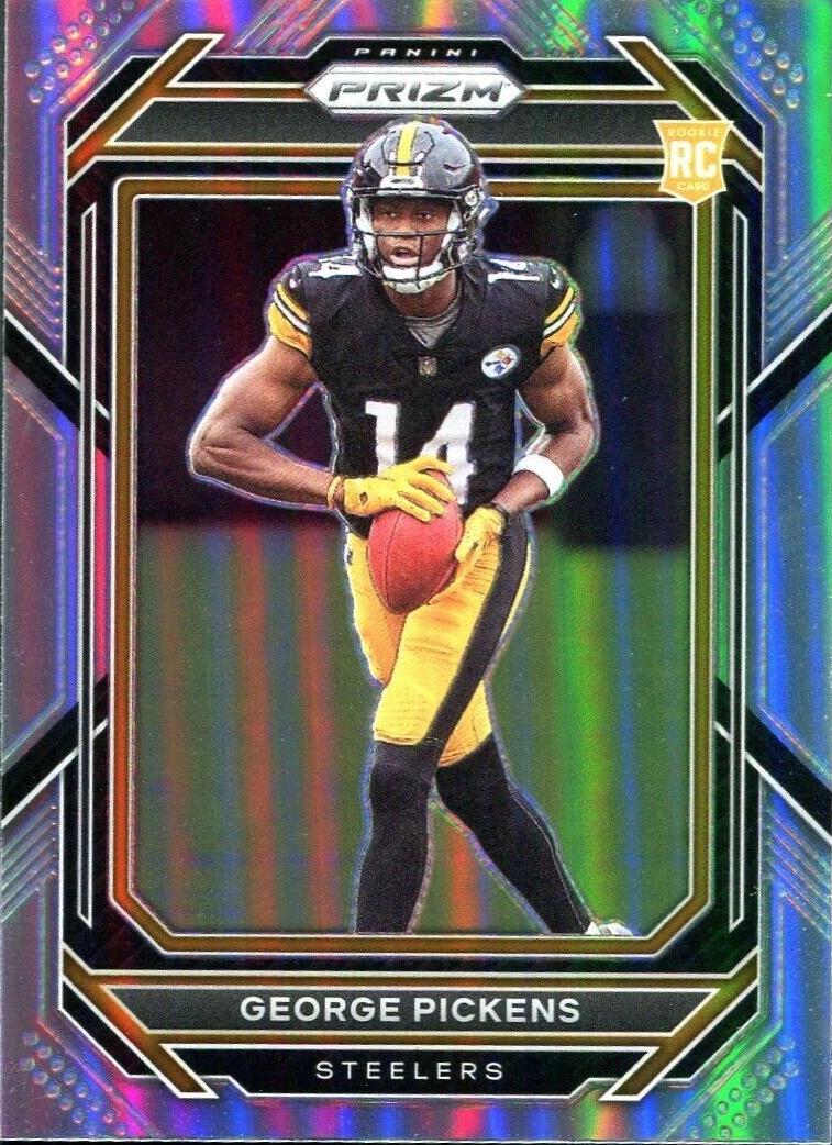 2022 Panini Prizm George Pickens [Green] #329 card
