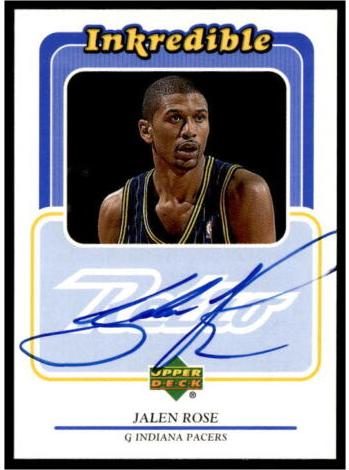 1999 Jalen Rose #JR