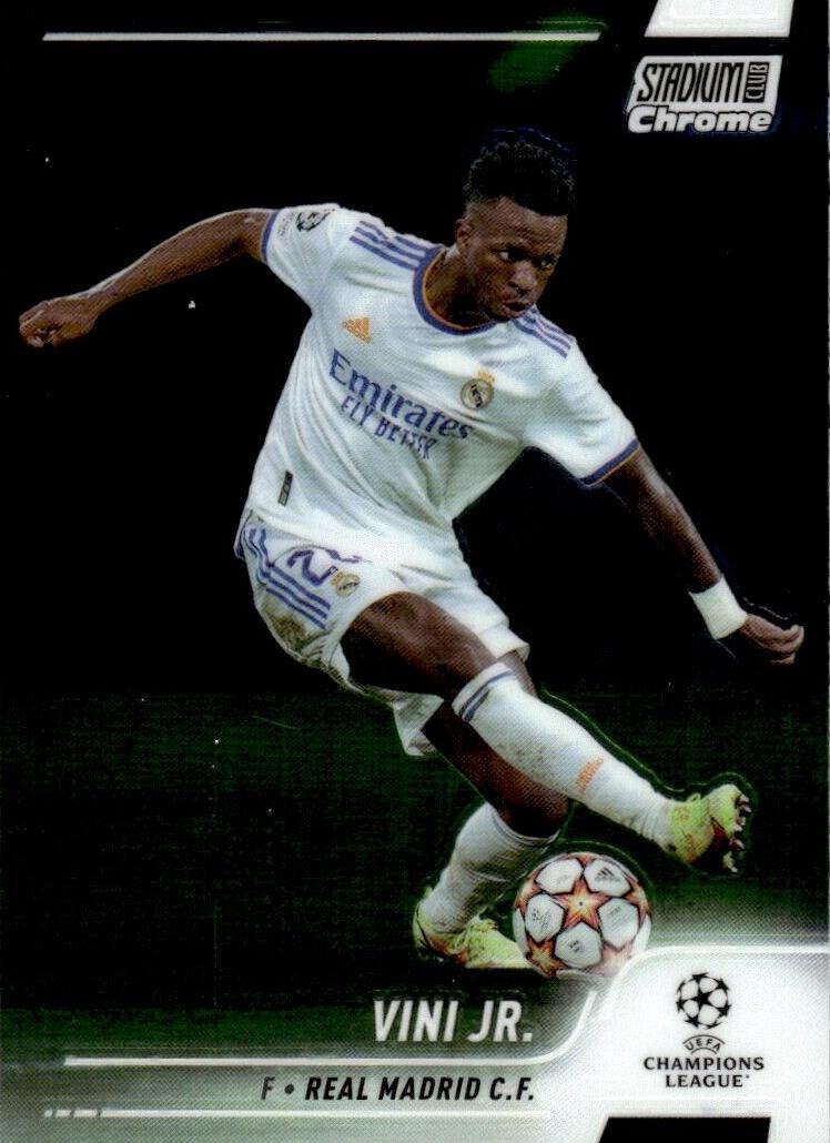 2021 Topps Stadium Club Chrome UEFA Champions League Vini Jr. #33 card
