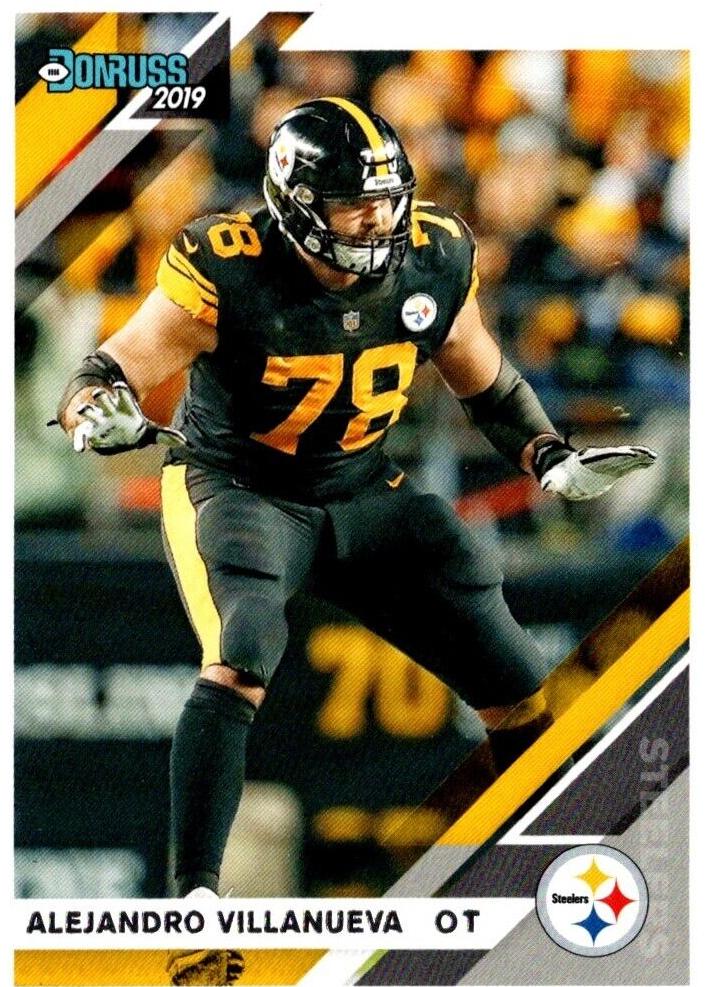 2019 Panini Donruss Alejandro Villanueva #217 card
