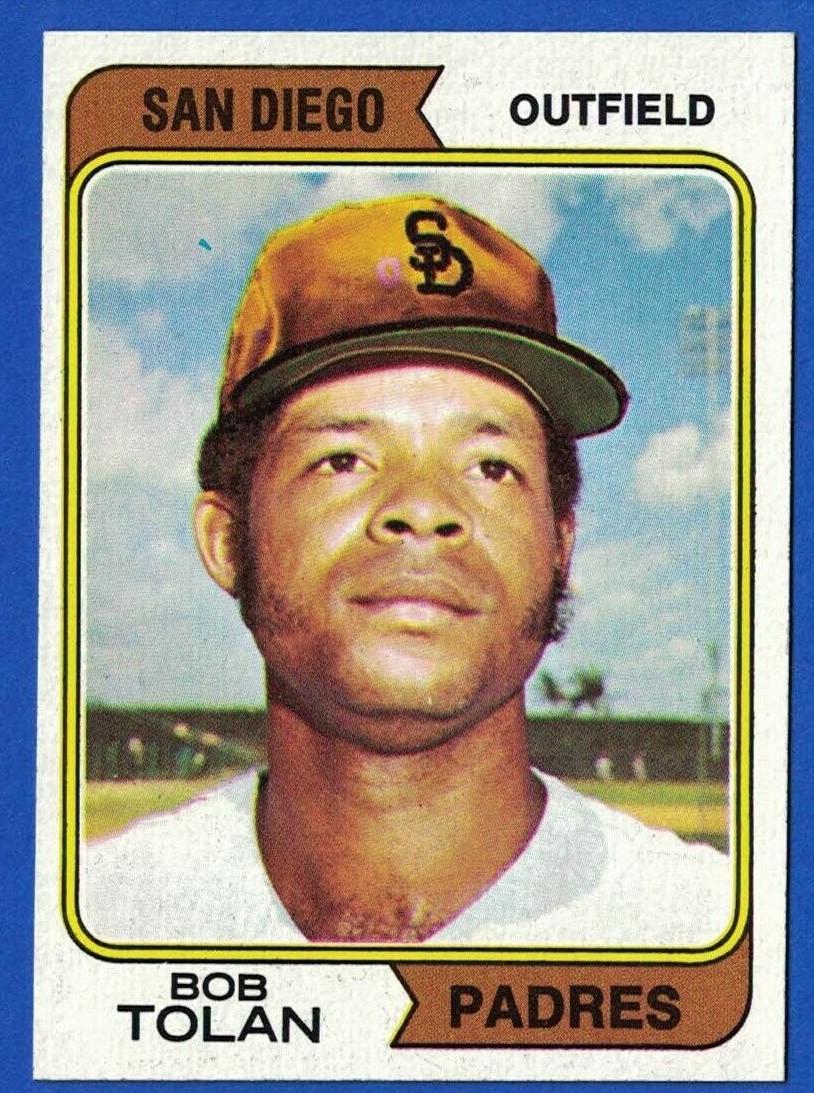 1974 Topps Bob Tolan #535 card