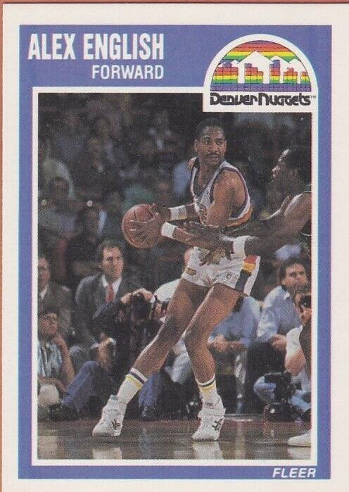 1989 Alex English #40