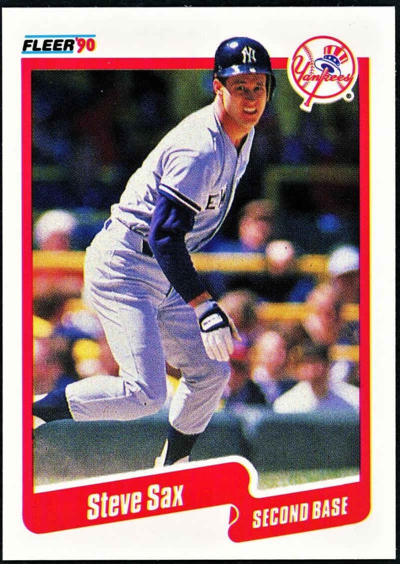 1990 Steve Sax #455