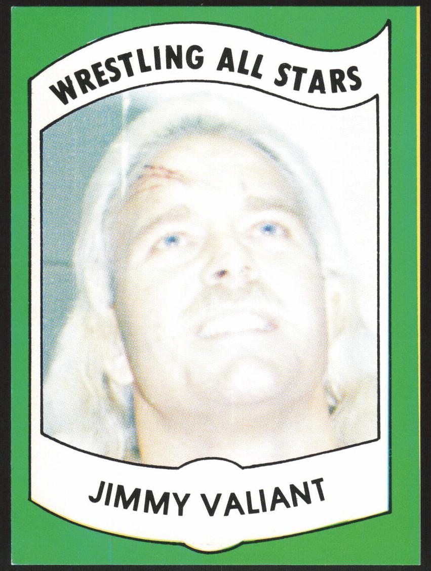 1982 Wrestling All Stars Series B Jimmy Valiant #22 card