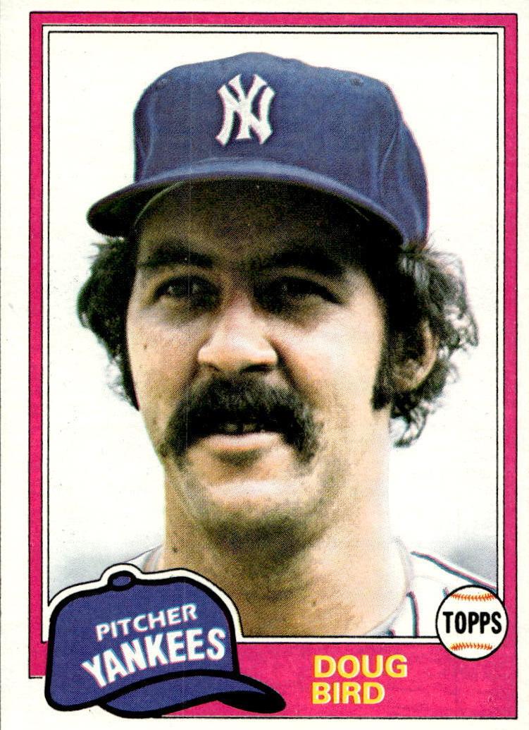 1981 Topps Doug Bird #516 card