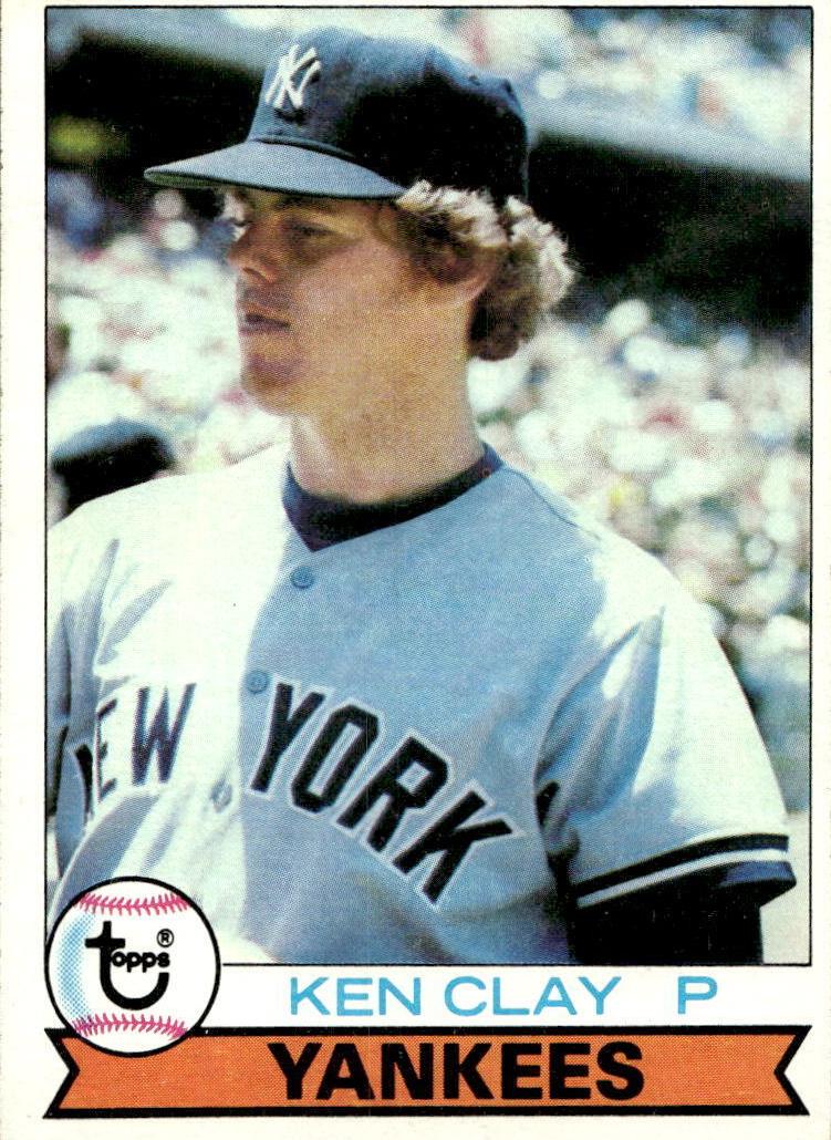 1979 Topps Ken Clay #434 card