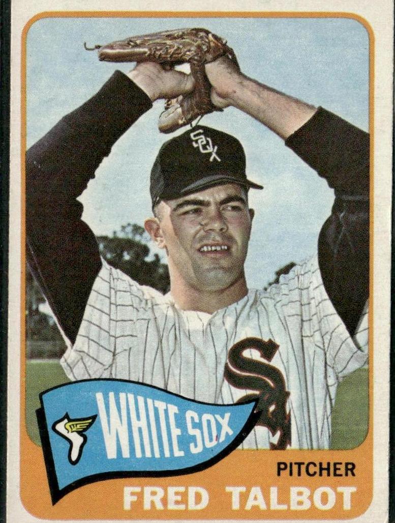 1965 Topps Fred Talbot #58 card