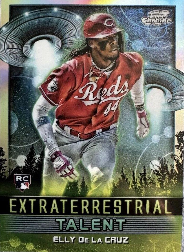 2024 Topps Cosmic Chrome Extraterrestrial Talent Elly De La Cruz #ET-2 card